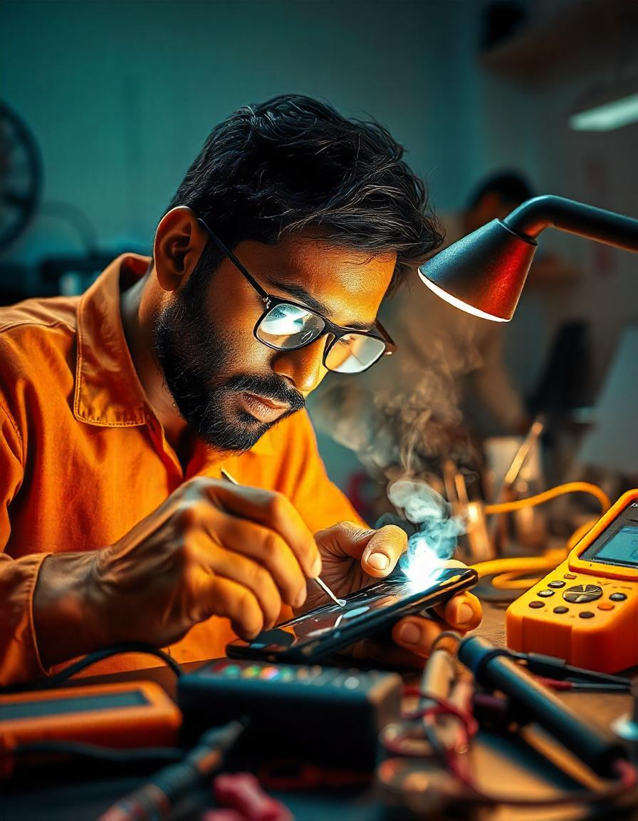 Chip-Level Mobile Repair